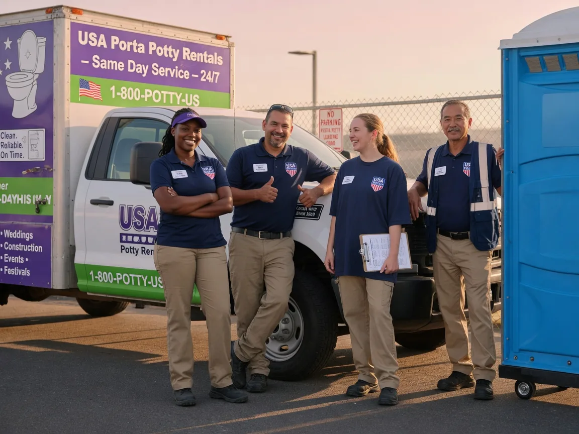 Porta Potty Rental company in Bellevue, WA